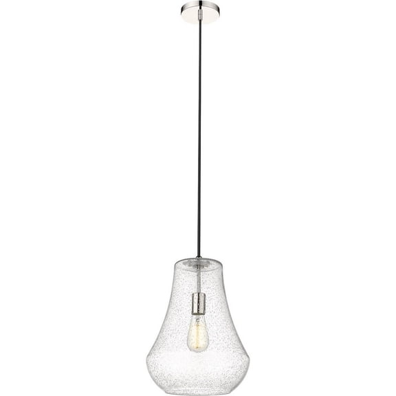491-1P-PN-G574-12-LED-Innovations Lighting-Fairfield - 1 Light Mini Pendant In Industrial Style-16 Inches Tall and 11.75 Inches Wide Polished Nickel