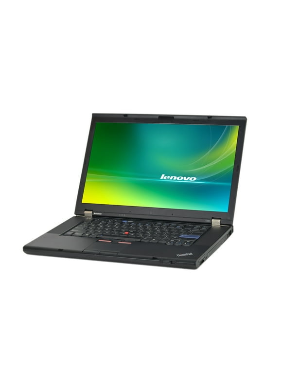 Used Lenovo T510 15.6" Laptop, Windows 10 Pro, Intel Core i5-520M Processor, 3GB RAM, 160GB Hard Drive