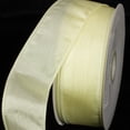 thumbnail image 2 of The Ribbon People Lemon Yellow Moire Wired Craft Ribbon 1.5" x 80 Yards, 2 of 2