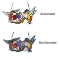 thumbnail image 3 of CHLOE Nectar Tiffany-style Animal Design Window Panel 16" x 9", 3 of 4