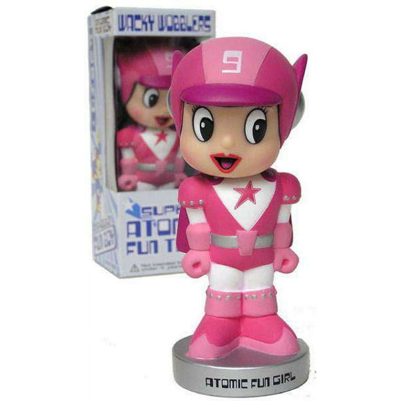 Funko Super Atomic Fun Team Wacky Wobbler Atomic Fun Girl Bobble Head