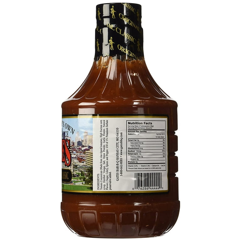 Gates Original Classic Barbecue Sauce 40 Oz 2 Pack Kansas City s Own Walmart