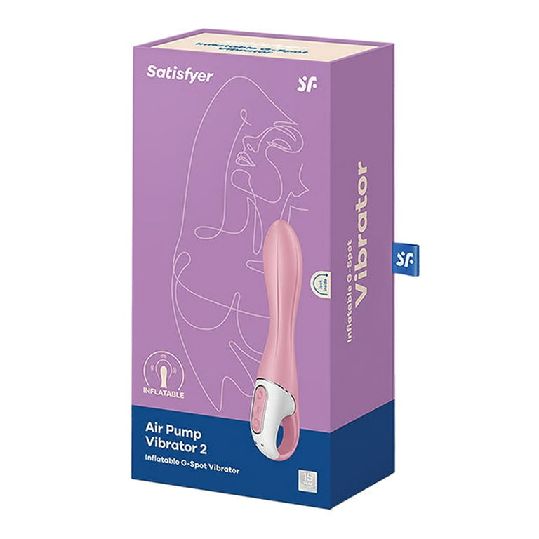 plusone air pulsing arouser clitoral stimulator vibrator Inflatable Vibrating Dildo Pump up Air-Filled Sex Toy- Anesidora main image 0