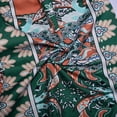 thumbnail image 6 of Shadoumai Women Off Shoulder Romper Strapless Floral Print Striped Beach Shorts Jumpsuit, 6 of 10