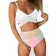 thumbnail image 2 of Conjunto de bikini a la moda para mujer, traje de baño de dos piezas con estampado de tirantes, traje de baño, ropa de playa Fridja  nalpqowj53784, 2 of 5