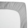thumbnail image 2 of American Baby Co. Percale Cotton Fitted Portable/MiniCrib Sheet, Grey, 2 of 5
