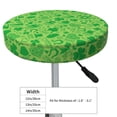 thumbnail image 4 of Naloa St Patrick's Day Round Bar Stool Cushion Cover 12-14 inch, Fits Kitchen, Office, Restaurant Chairs - 13 inch, 4 of 7