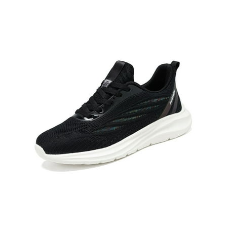 

Lacyhop Women Sneakers Breathable Running Shoe Sport Walking Shoes Womens Non-slip Casual Sneaker Comfort Mesh Trainers Black 7