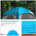 thumbnail image 5 of CAMPROS 6 Person Camping Tent Waterproof Windproof Family Tent, Double Layer, Portable with Carry Bag, 5 of 7