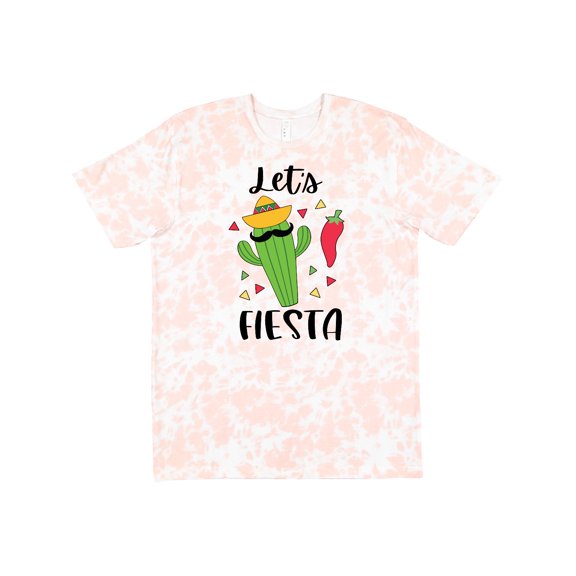 Inktastic Cinco De Mayo Let's Fiesta Cute Cactus with Sombrero T-Shirt