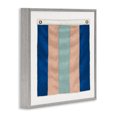 thumbnail image 3 of Stupell Industries Coastal Striped Nautical Flag Gray Framed Giclee Art, 24 x 24, by James Wiens, 3 of 8