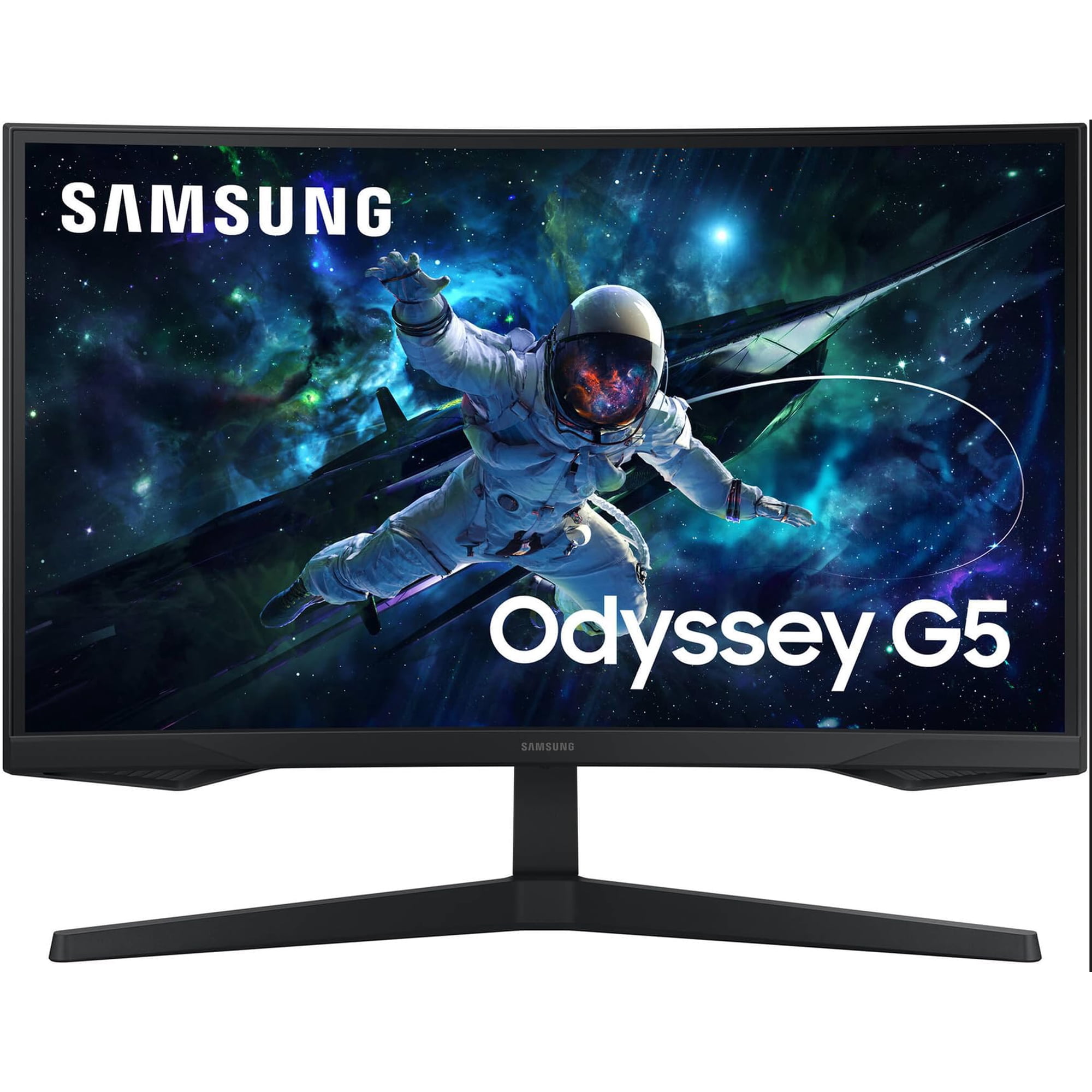 Samsung 32" Odyssey G55C Curved Monitor (2560x1440) 165Hz 1ms(MPRT) QHD Display, VESA Mount (75x75mm) 2026 Latest Model - LS32CG552ENXZA