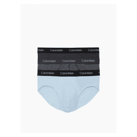 Calvin Klein Men's NP2166O-911 Cotton Stretch 3-Pack Hip Brief Size S