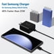 thumbnail image 3 of Cargador de teléfono POANW USB C superrápido de 45 W, paquete de 2 con cable, 3 of 7