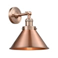 thumbnail image 3 of Innovations Lighting 201F-BAB-M10-BK Briarcliff 1 Light 10" Wide Semi-Flush Ceiling, 3 of 4