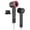 Black-1, variant on OSOU Hair Dryer, High Speed Fast Drying Hair Dryers, Negative Ionic Portable Blow Dryer with 110000 RPM Motor, Lightweight Low Noise Thermo-Control Hairdryer with Nozzle for Home, Travel