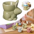 thumbnail image 2 of BINGLI Egg Cups for Soft Boiled Eggs, Easter Egg Holder Soft Boiled Egg Cups Egg Display Stand Ceramic Rabbit Bunny Egg Cup Holder for Home Decor Kitchen Utensils Easter Bunny Egg Stand Decoration, 2 of 9