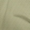 thumbnail image 1 of oneOone Cotton Flex Olive Green Fabric Asian Block Craft Projects Decor Fabric Printed By The Yard 40 Inch Wide, 1 of 5