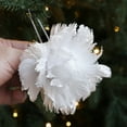 thumbnail image 5 of Winter Savings karymi Feather Filled Christmas Balls Beige White Pink Foam Tree Decorations Glitter Ornaments 2.7x2.7x2.7in Living Room Decor New & Trending Extra Savings, 5 of 6