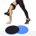 EASYG 2PCS Fitness Gym Gliding Pads Exercise Sliding Disc Gym Core