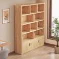 thumbnail image 3 of Estantería de madera maciza pura, armario de piso a techo, armario de almacenamiento de pino para niños, almacenamiento contra la pared, hogar para estudiantes, 3 of 4