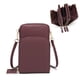 thumbnail image 1 of myfriday Bolso pequeño para teléfono celular para mujer, mini bolso de hombro con ranuras para tarjetas de crédito, 1 of 5