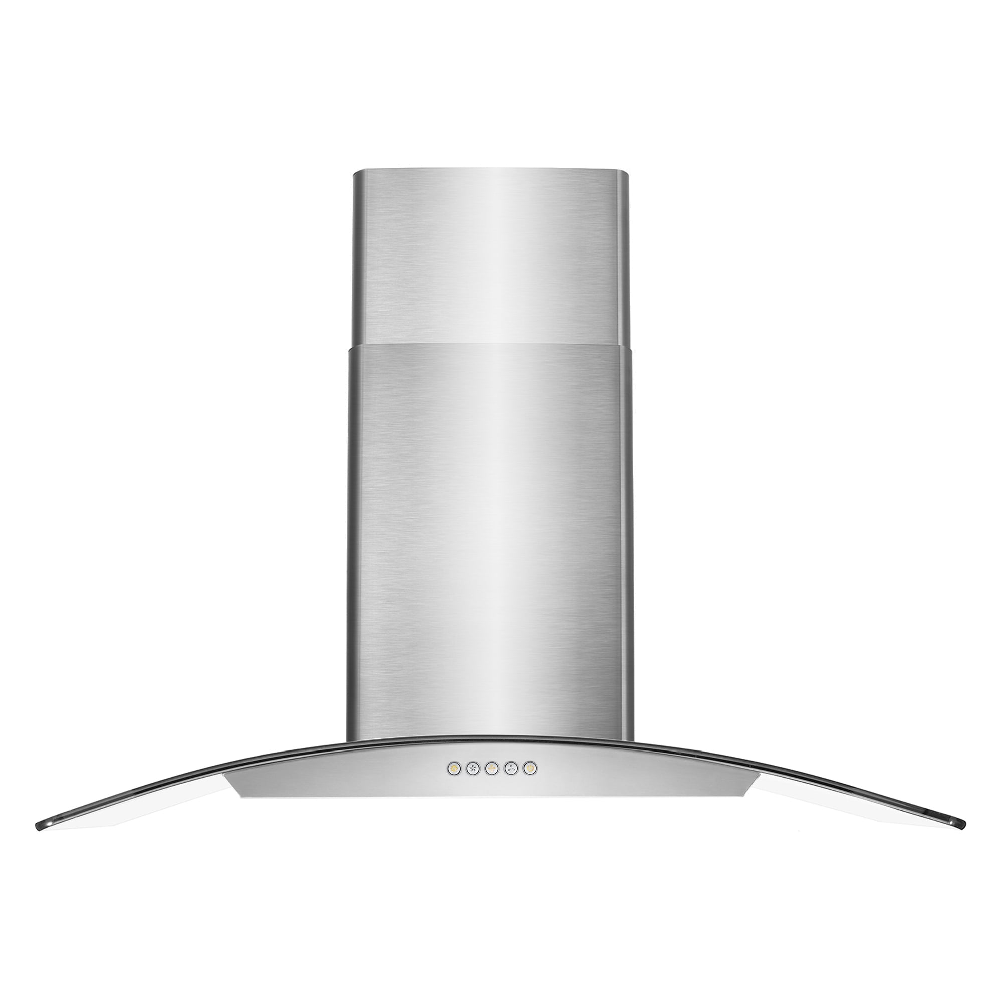36 in. Vista Collection 380 CFM Ducted Wall Mount Range Hood, Button Controls, LED Lights, Stainless Steel