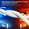 thumbnail image 5 of 9900 Waterproof Outdoor Silicone Sealant, Permanently Repairs Roof & Wall Cracks, Heat & Stretch-Resistant, Tough Tear-Proof Exterior Sealant, 5 of 7