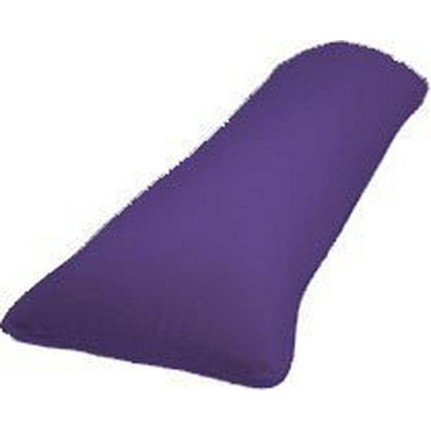 Crescent 2 Pack Purple Body Pillow Cover, Pillowcases, 100 Pure