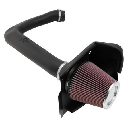 K&N Performance Cold Air Intake Kit 63-1564 with Lifetime Filter for Dodge Challenger/Charger, Chrysler 300 3.6L (Best Cold Air Intake For 7.3 Powerstroke)