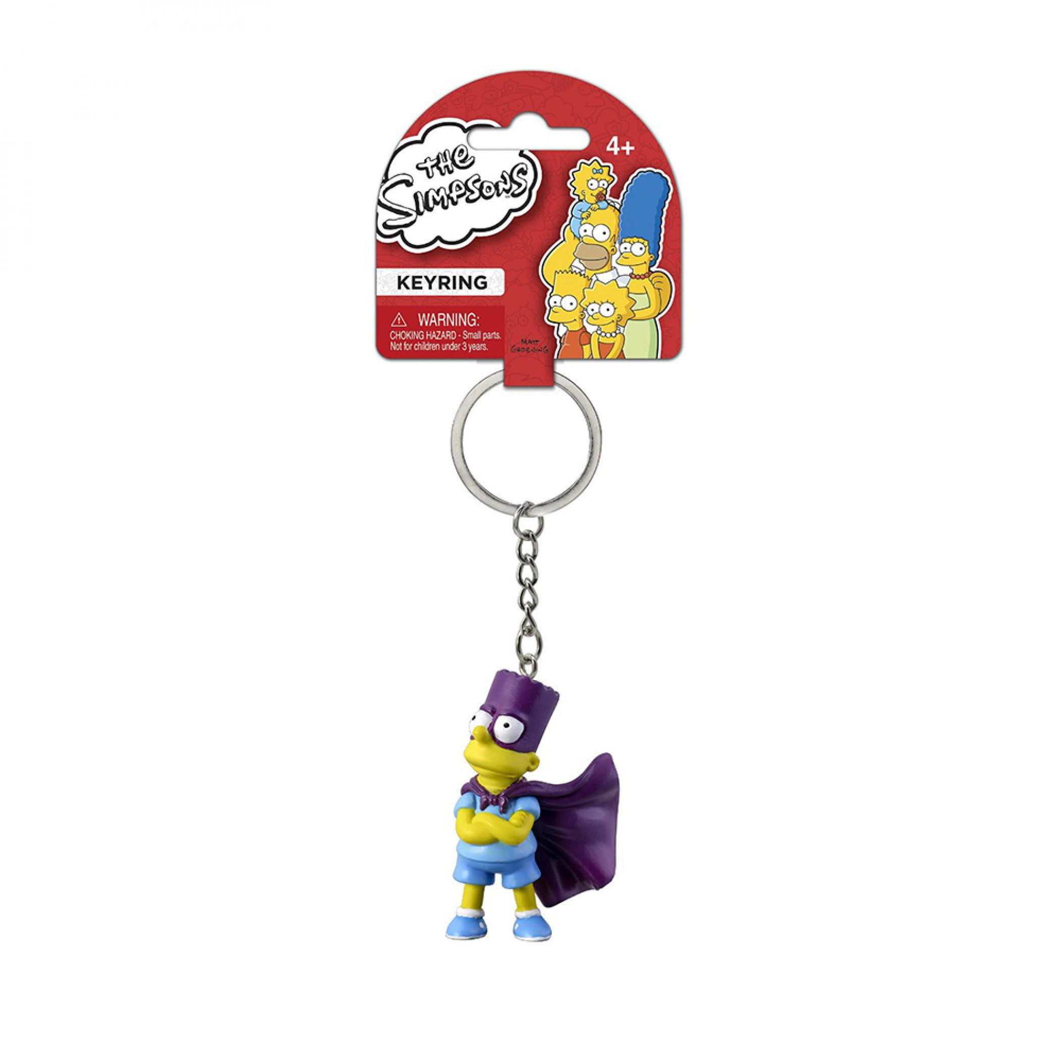 Keychains 2 Pack The Simpsons: 25th Anniversary Donut & Squishee --NEW 883975138097
