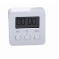thumbnail image 1 of Display Kitchen Timer-Cooking Timers for Kitchen Teachers Students Games Kids Meetings - Digital Timer Magnetic Back Loud Alarm(White), 1 of 4
