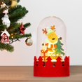thumbnail image 3 of Lámpara de linterna de Navidad Sunnimix Luz de noche para Decoración del hogar Alce, 3 of 8