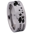 thumbnail image 3 of Unicorn Tungsten Carbide Ring, 3 of 9