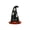 style B, variant on Crafted Ceramic Jack O Lantern Lights Statue Set, Glowing Hollow Lighted Pumpkins with Witch Hats, Versatile Halloween Decor for Tables Shelves Mantels