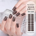 thumbnail image 6 of Fashion Gel Nail Stickers 22Pcs Set Nail Wraps Ready to Use No UV Light Required, 6 of 21
