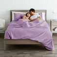 thumbnail image 6 of Bare Home Premium 1800 Ultra-Soft Microfiber Collection Sheet Set - Double Brushed - Hypoallergenic - Wrinkle Resistant - Deep Pocket, California King, Lavender, 6 of 6