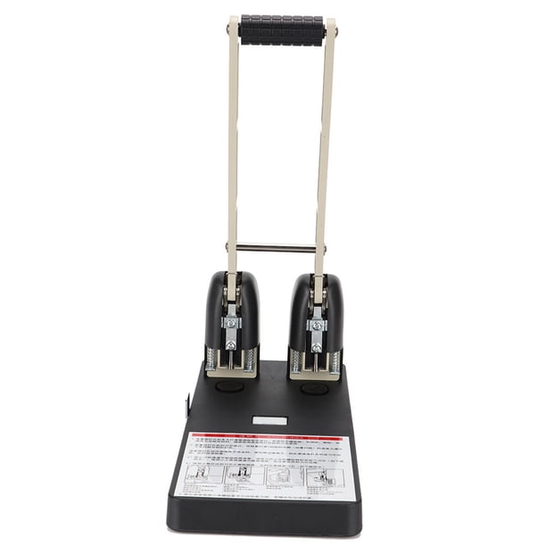 Perforadora de papel manual de 2 orificios para 150 hojas que ahorra mano de obra, material escolar de oficina