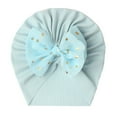 thumbnail image 6 of Baby Hat Children's Bow Bun Hat Baby Thin Section Girl's Hat Headwraps for Baby Girls Infants Toddlers Kids, 6 of 13