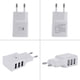 thumbnail image 4 of Cargador de pared universal Sailing con 3 puertos USB Enchufe UE, 4 of 10
