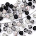 thumbnail image 4 of Juego de abalorios de arcilla con diamantes de imitación de 10 mm, 288 unidades, de Beads Novani, 4 of 8