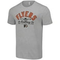 thumbnail image 2 of Men's Starter  Heather Gray Philadelphia Flyers Half Puck T-Shirt, 2 of 3