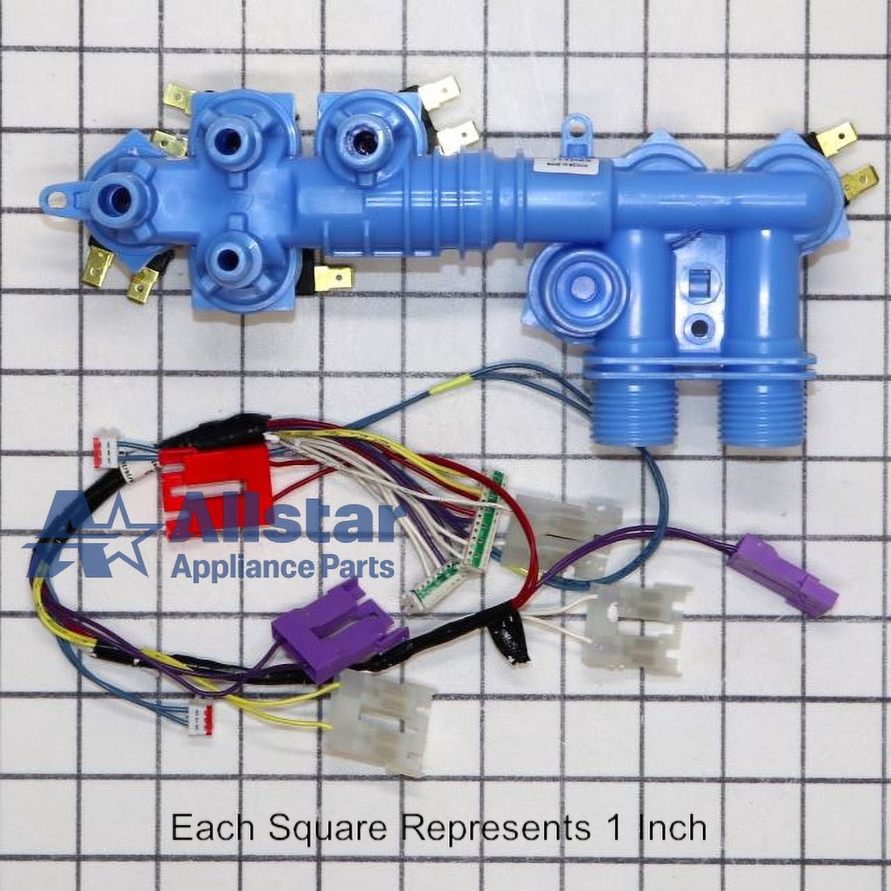 Whirlpool Washing Machine Water Inlet Valve W10364988