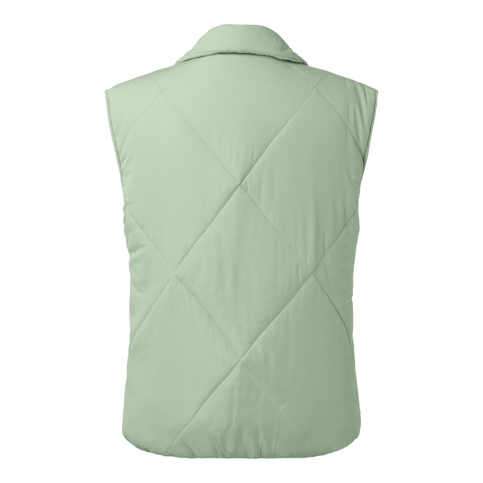 zuwimk Cropped Puffer Vest,Women's Winter Crop Vest Lightweight