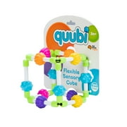 Fat Brain Toys Quubi Flexible Sensory Cube, Sensory Learning, Tactile Development, Ages 3 Months+