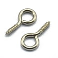 thumbnail image 2 of Black Jewelry Making Supplies 1000 Pcs Black Screw Eye Pins - 10x5mm Small Eyelet Hooks For Jewelry Making & Crafts 10mm Eye Pins 2 of 12