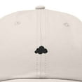 thumbnail image 2 of Dalix Lil Cloud Embroidered Cotton Cap Outdoor Dad Hat Womens in Beige, 2 of 5