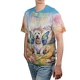 thumbnail image 4 of Welcome Spring Fairy West Highland White Terrier in Flower Meadow All Over Print 3D Shirt Unisex Merch Westie Westy Dog Lover - 13002, 4 of 6