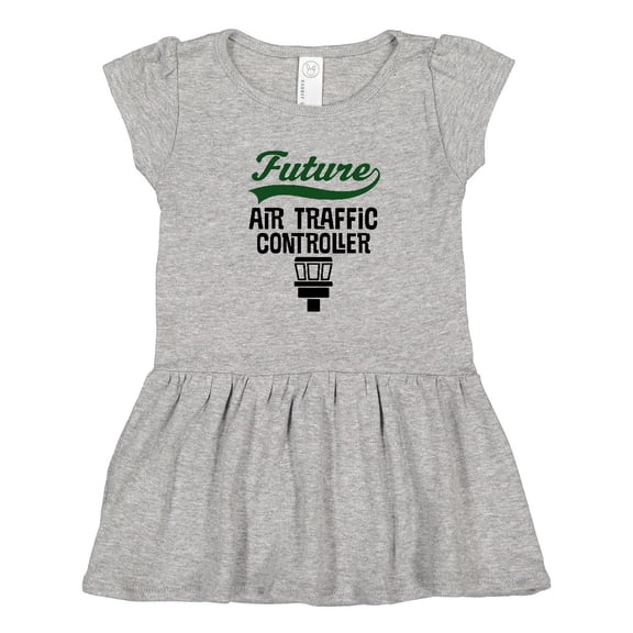 Inktastic Air Traffic Controller Childs Girls Toddler Dress