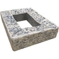 thumbnail image 3 of Ekena Millwork 4"W x 3"D x 7 7/8"H Universal Electrical Cover for EverStone Faux Stone Siding Panels, Linen Graphite, 3 of 5